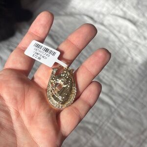 Gold filled Horse Pendant Necklace